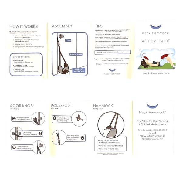 👤🚨EUC Neck Hammock - used TWICE - perfect for relieving neck pain - Picture 12 of 13